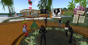 Virtuális világ - virtuális képzés a Second Life-ban dr. Ollé János vezetésével